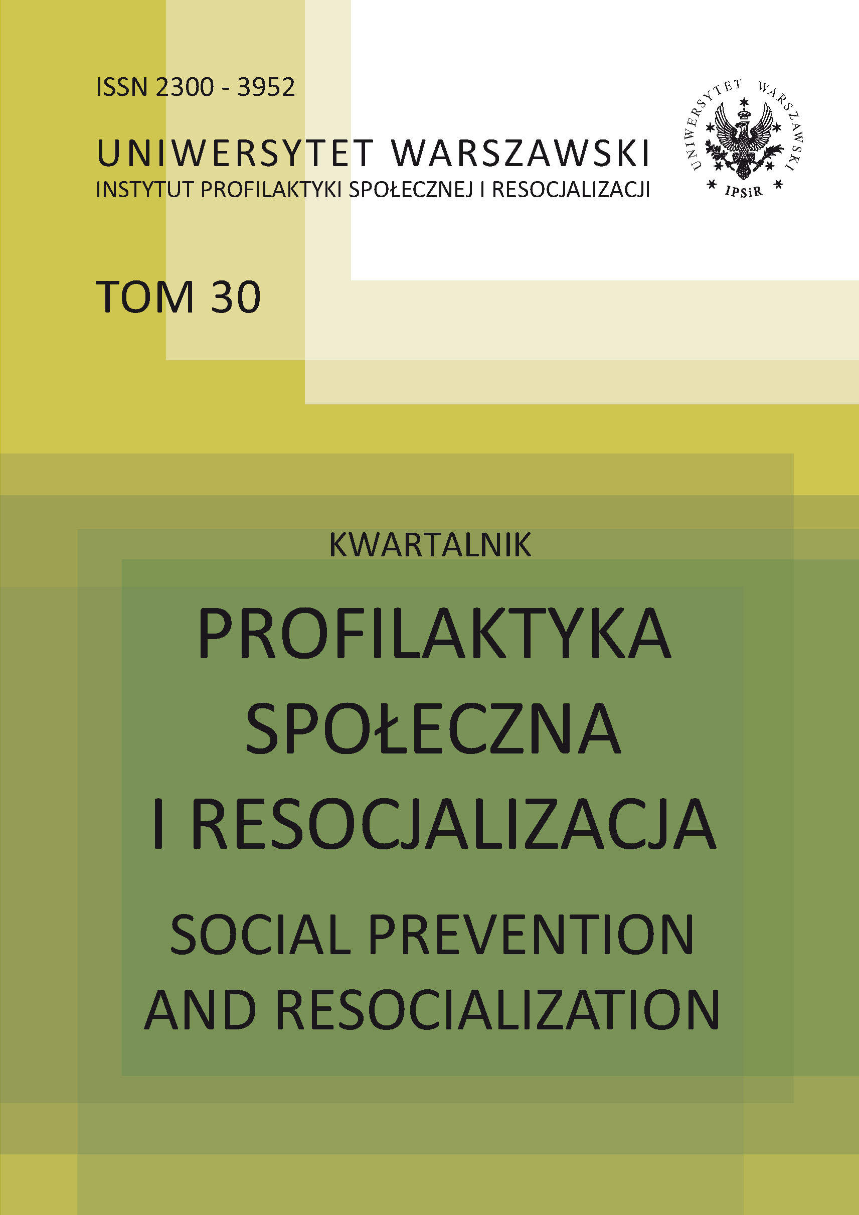 Doubly excluded?  Convicts suffering from venereal diseases in prisons of the Second Republic of Poland. Cover Image
