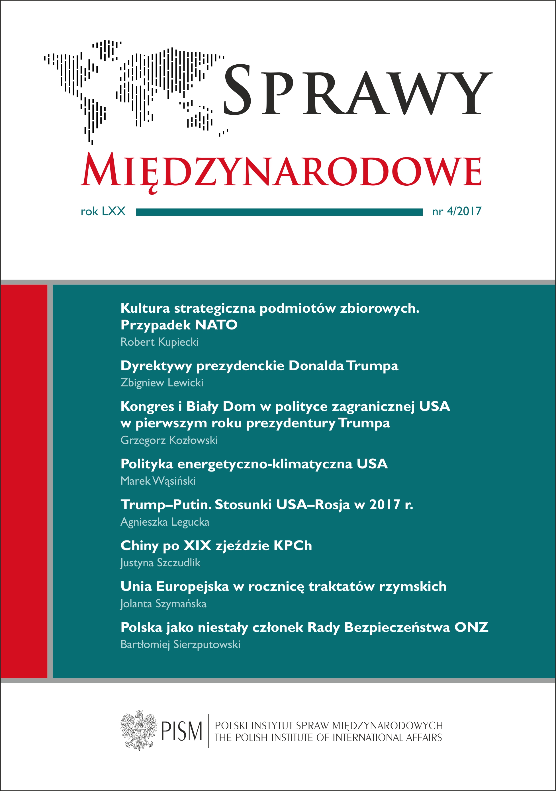 Poland as a Non-permanent Member of the UN Security Council: Challenges and Goals Cover Image