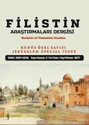 ULUSLARARASI KUDÜS SEMPOZYUMU (DÜNÜ, BUGÜNÜ, YARINI) ADLI BİLİMSEL TOPLANTININ DEĞERLENDİRMESİ 23-24 EYLÜL 2017