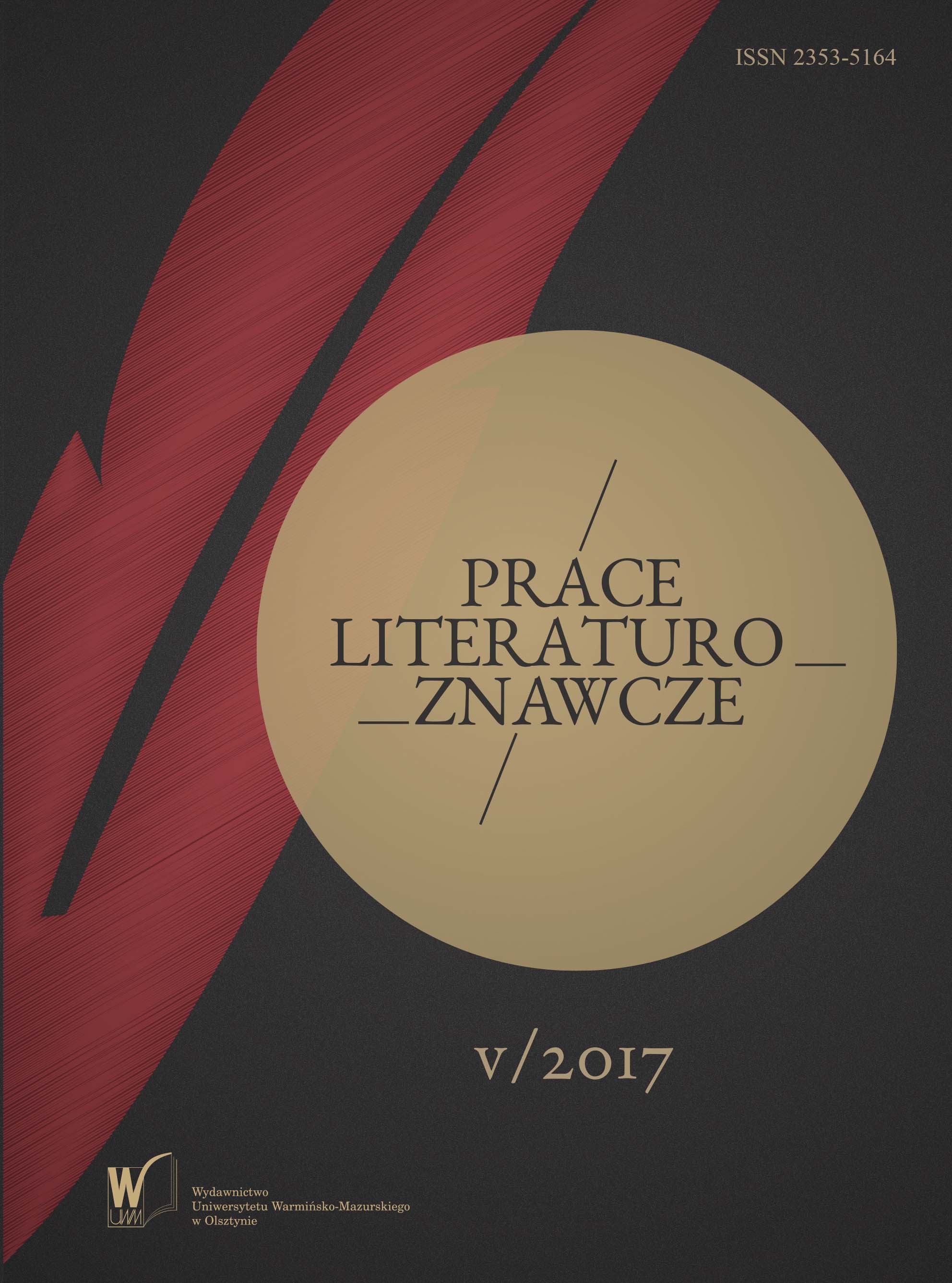 Historical Novel and Womanhood. The Case of Elżbieta Cherezińska Cover Image