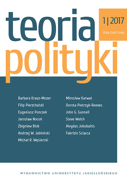Will Philosophy of Politics Be Transformed into Political Aesthetics? Contribution to the Meta-theoretical Analysis Cover Image