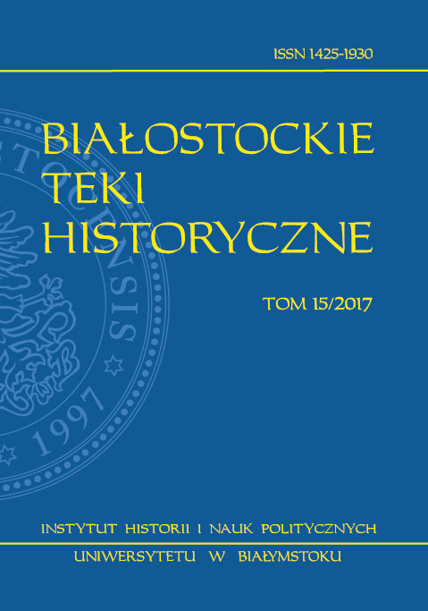 The outline of Polish historiography at the turn of the 20th and 21st centuries concerning the Extermination of Jews and Polish-Jewish relations Cover Image