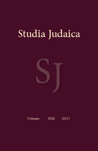 Anti-Jewish Legislation in the Two Main Daily Political Newspapers of Cluj (1940-1944) Cover Image