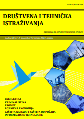 ROAD TRAFFIC SAFETY ANALYSIS ON THE ROAD NETWORK OF THE ZENICA - DOBOJ CANTON IN PERIOD 2010 - 2015 Cover Image