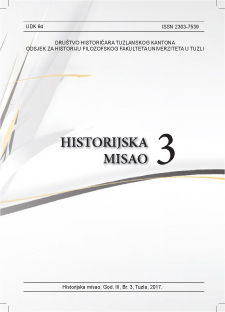 RESCUE MISSIONS OF STARVED CHILDREN FROM BOSNIA AND HERZEGOVINA DURING THE WORLD WAR I: THE CASE OF COOPERATION WITH THE KINGDOM OF CROATIA AND SLAVONIA Cover Image