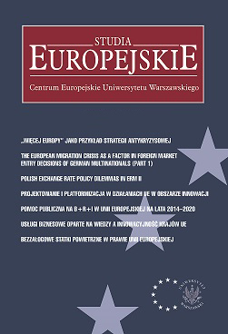 The Eastern Partnership of the European Union in the Period of Turmoil and Transformations in Eastern Europe Cover Image