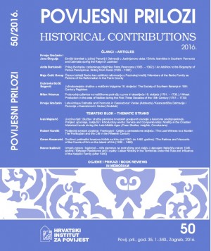 Resistance, Conflicts and Contributions to Organising Education in Slavonia in the 18th and the First Decades of the 19th Century