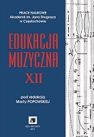 Assimilation of Folk Prototypes in Polish Artistic Song –
Outline of the Issue Cover Image