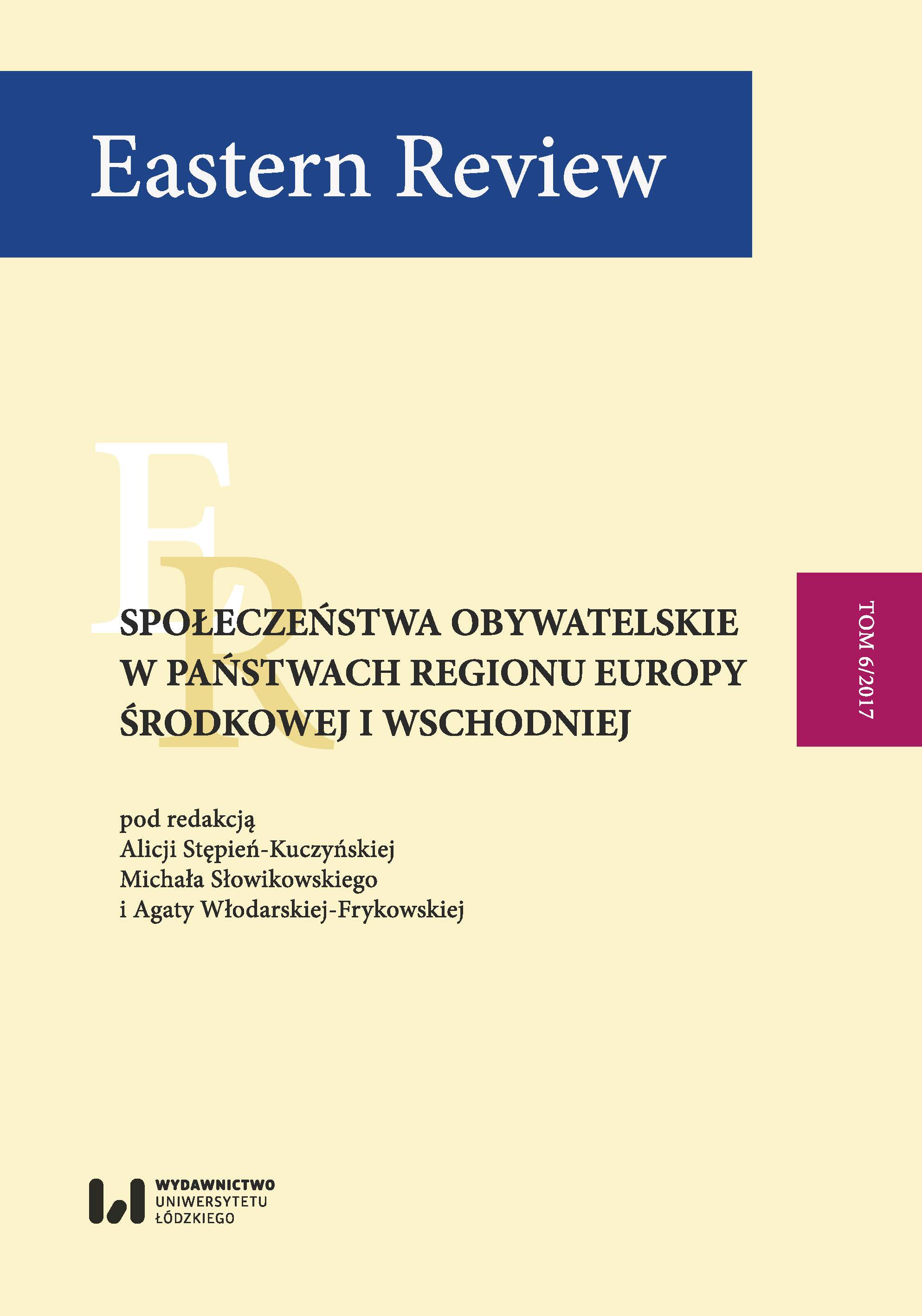 Migration processes in the Baltic States – the dynamic of change Cover Image