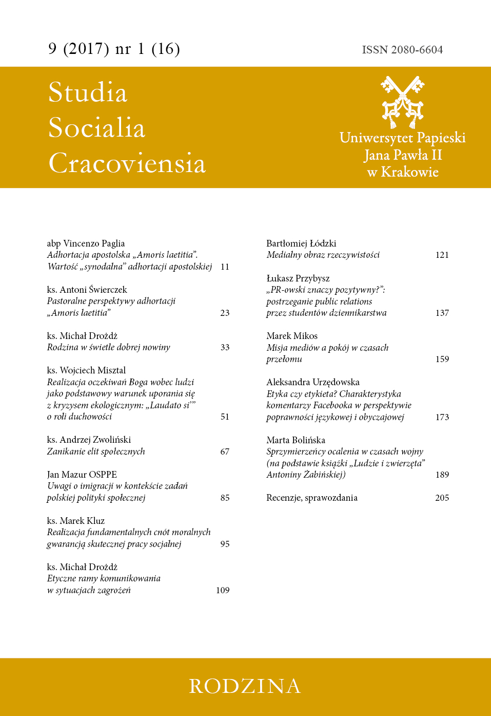 Realization of fundamental moral virtues as a guarantee of effective socialwork Cover Image