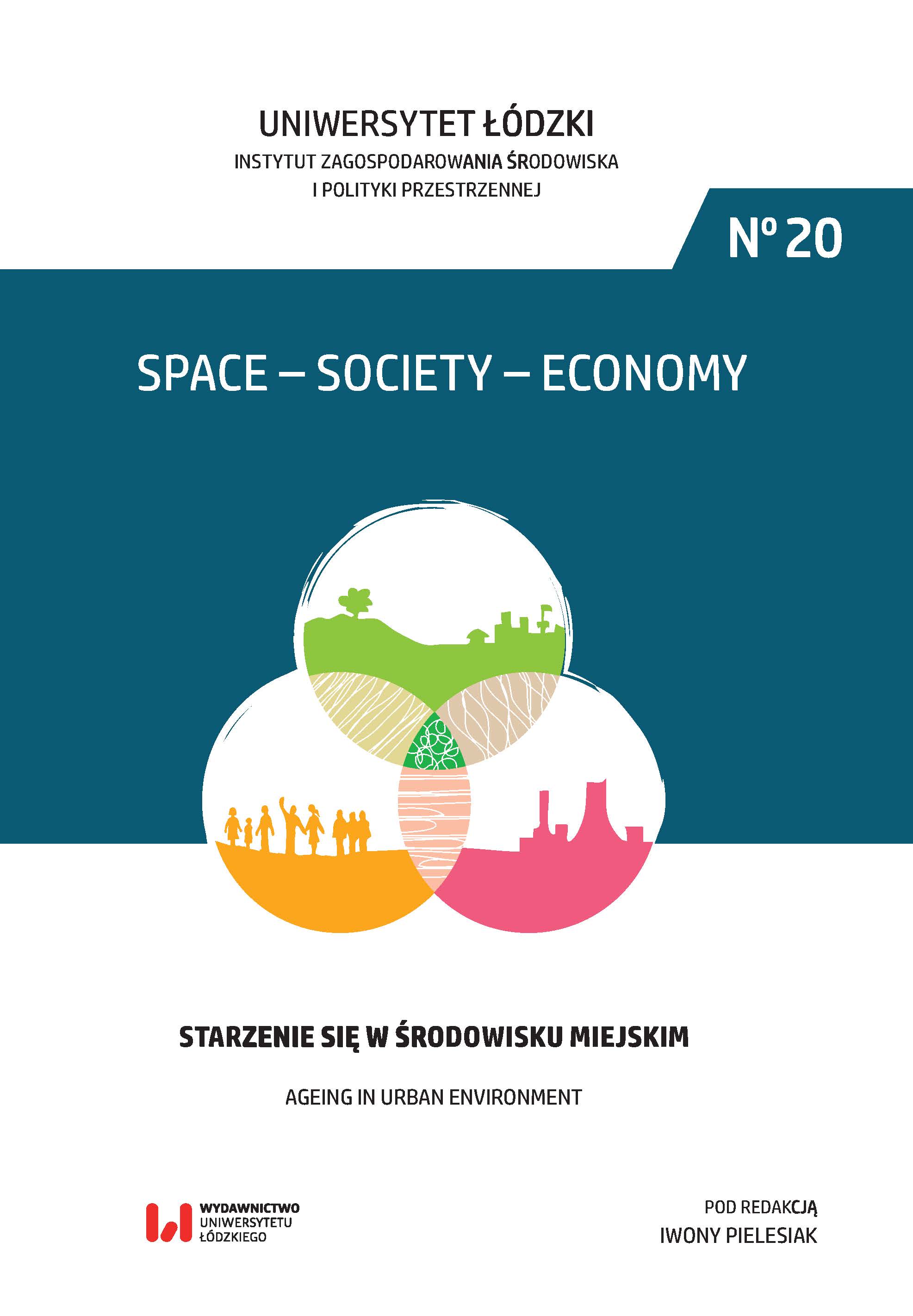 The spatial diversification of the population ageing in the city of Łódź Cover Image