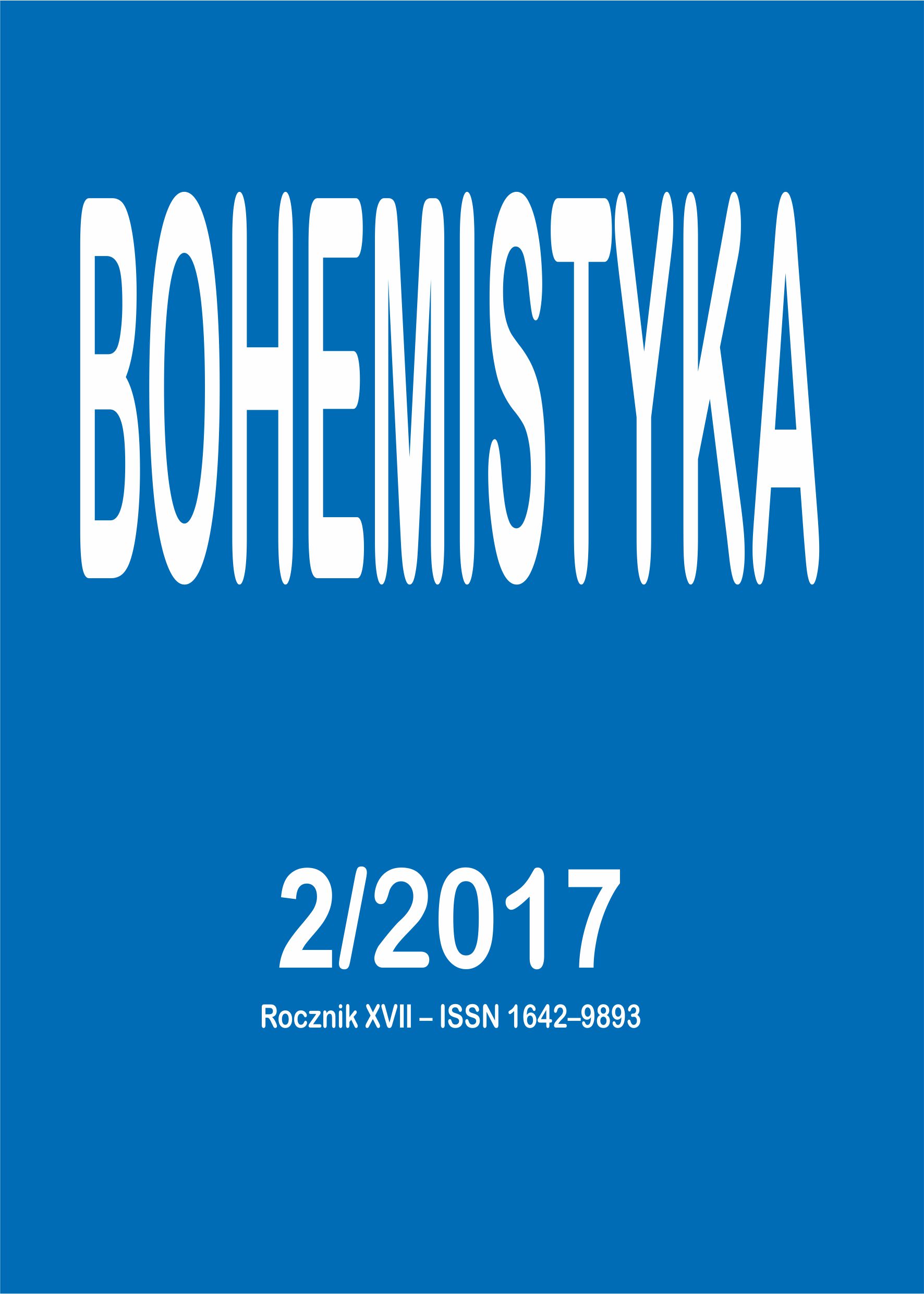 Sketches from Czech dialectology. 3. Czech dialectology since the middle of the 20th century and its current works Cover Image