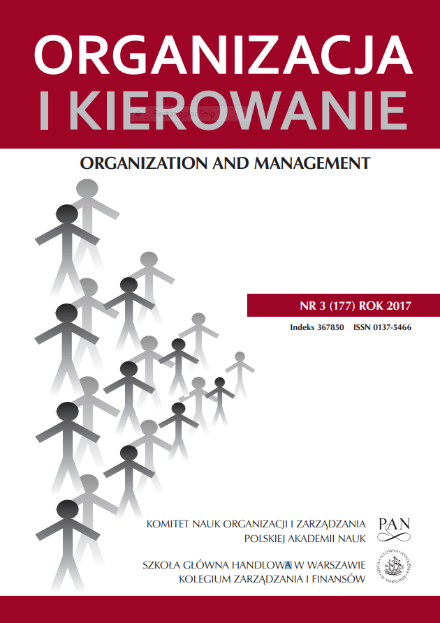 Remuneration as a Factor Stabilizing Employment in an Organization Cover Image