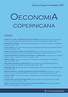 Analysis of Bratislava and Žilina as urban areas in Western Slovakia in the context of associations among employment and industries Cover Image