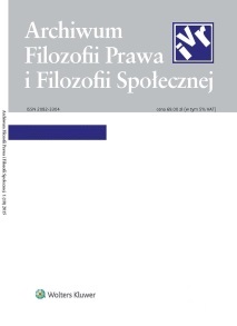 Critical analysis of a judicial discourse on the legal situation of homosexuals in the light of Article 18 of the Constitution of the Republic of Poland Cover Image