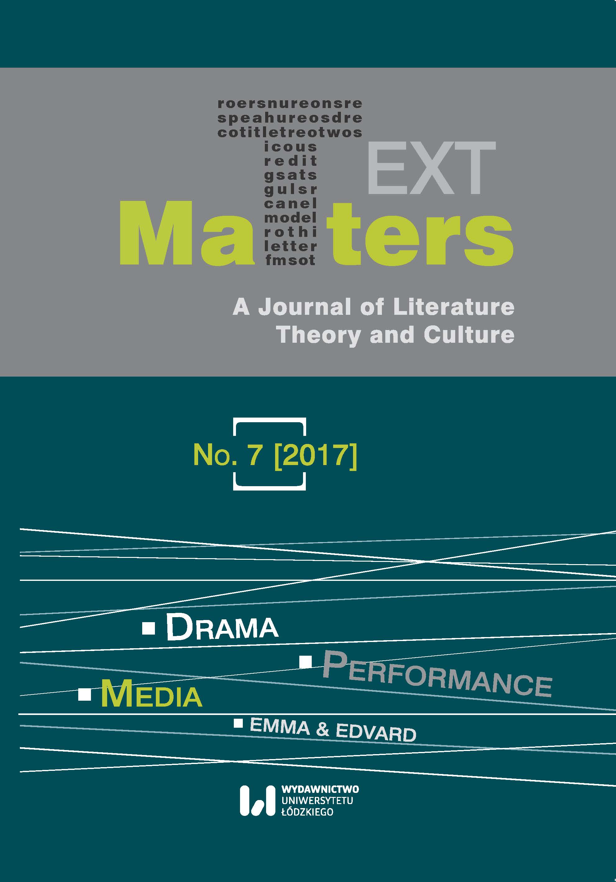 Theatre as Contagion: Making Sense of Communication in Performative Arts Cover Image