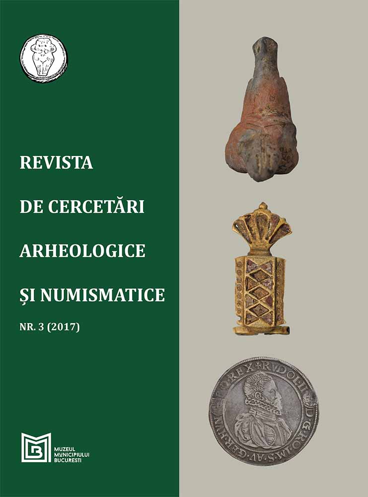 Archaeological find in the Vlădiceasca site, point La Merii Barbului. Cover Image