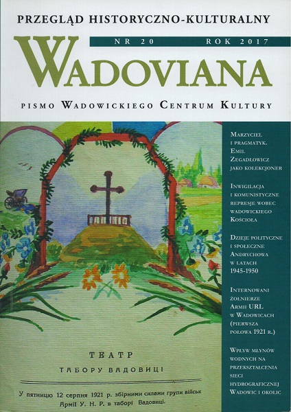 "Dzieje i kultura Żydów w Wadowicach w latach 1864-1945", Akademia Ignatianum w Krakowie, Katarzyna Iwańska, Wydawnictwo WAM, Kraków 2016