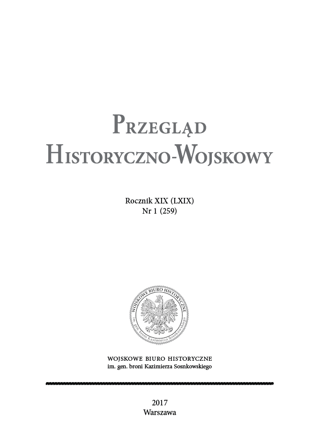„The court army” at the beginning of Stefan Batory’s war with Gdańsk in the light of the treasury records Cover Image