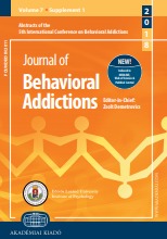 5th International Conference on Behavioral Addictions (ICBA2018), April 23–25, 2018, Cologne, Germany