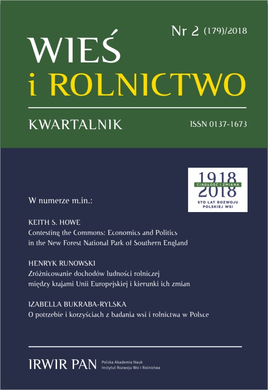 The Concept of Smart Development of Local Territorial Units in Peripheral Rural Areas. The Case of Lublin Voivodeship Cover Image
