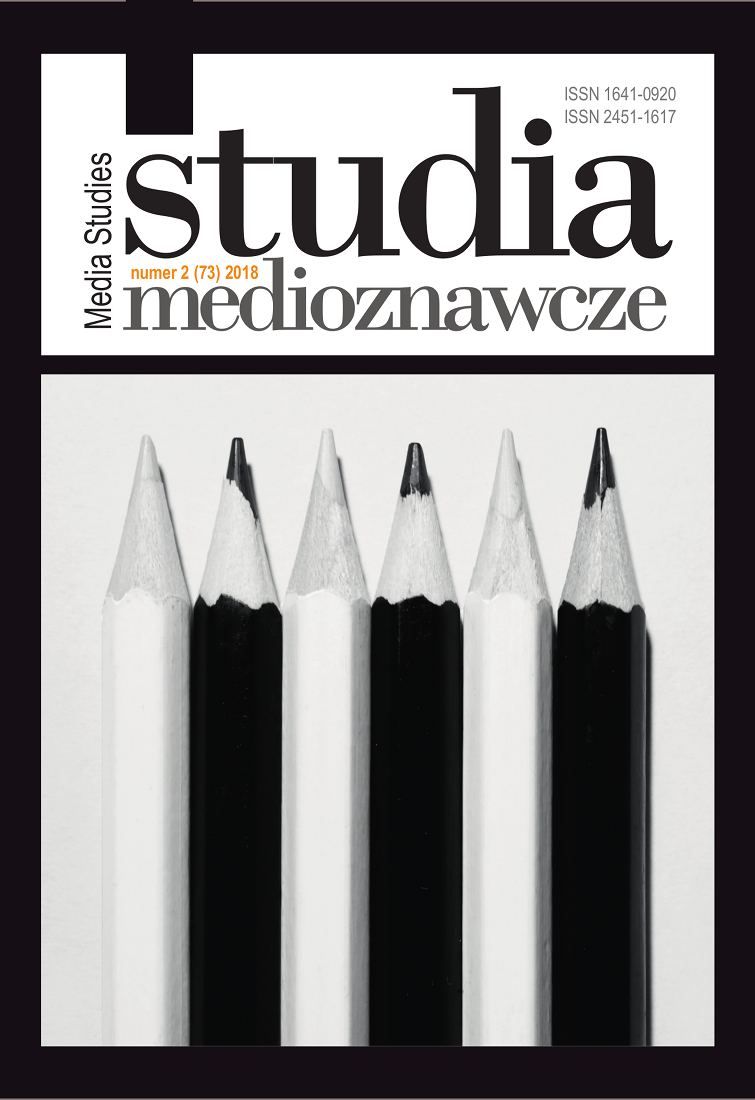 National conference „In search for foundations for media studies”, Kraków, March 20, 2018 Cover Image