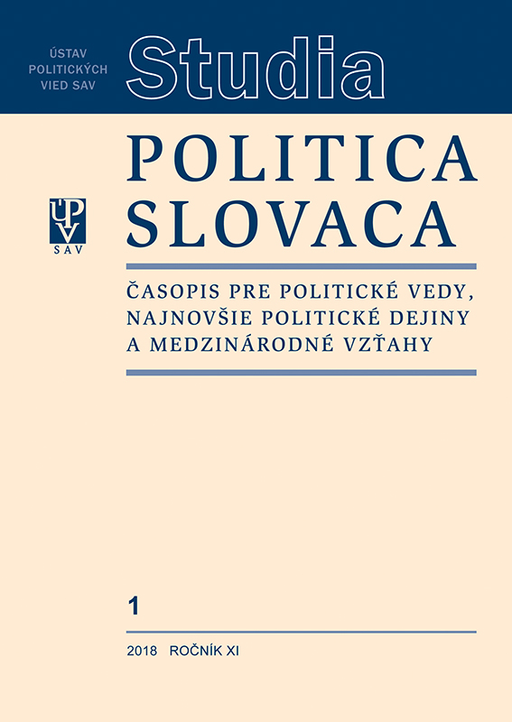 The politics of pension reform in Eastern European countries: the Slovak example Cover Image