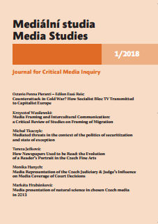 Media Framing and Intercultural Communication: a Critical Review of Studies on Framing of Migration Cover Image