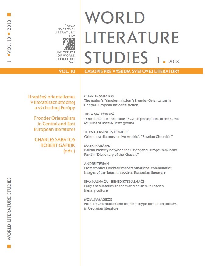 Frontier Orientalism in Central and East European Literatures Cover Image