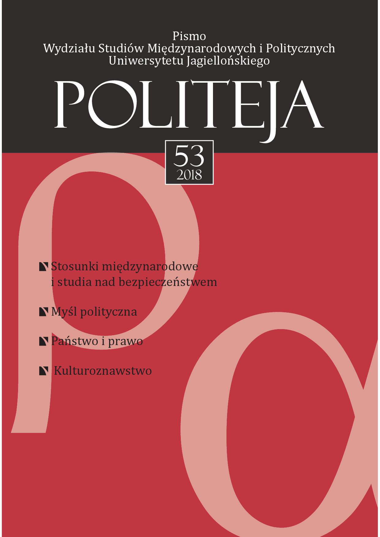 Social and Institutional Construction of Regional Borders in the Western and Northern Lands – on the example of Żuławy and Powiśle Cover Image