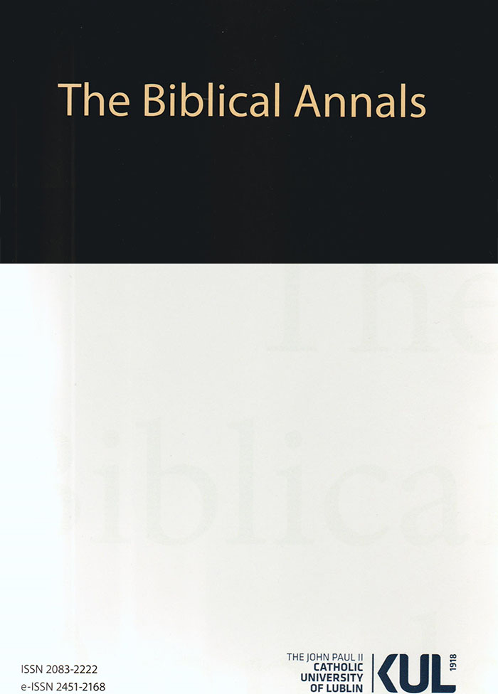 Polish Biblical Bibliography 2016–2017 Cover Image