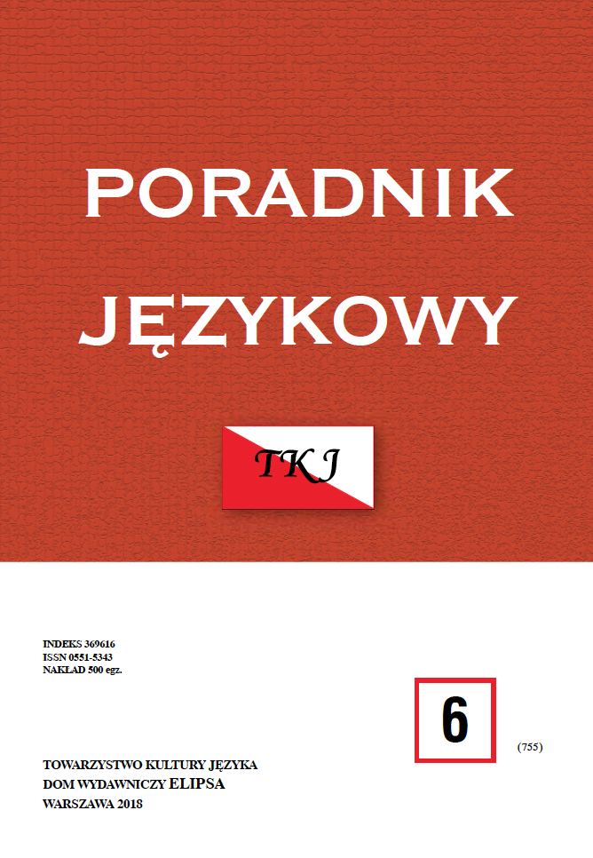 Fundamentals of the contrastive analysis of Polish and Ukrainian Cover Image