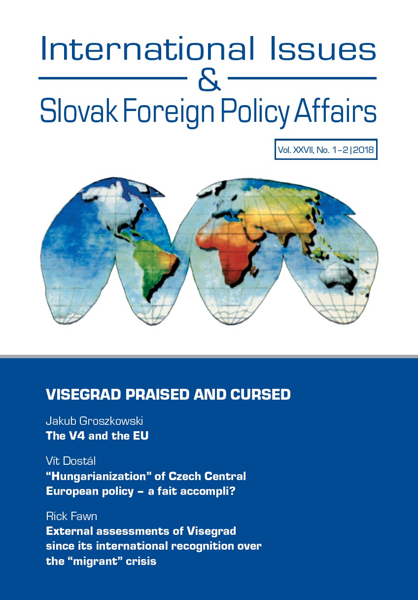 “Hungarianization” of Czech Central European policy – a fait accompli? Cover Image