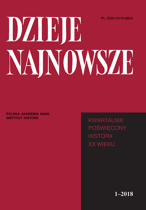Underground Jewish emigration from Poland in 1944–1947 – an international context Cover Image