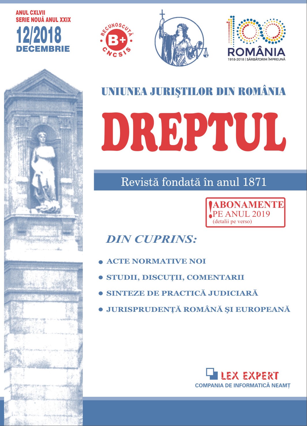 Preventive arrest as ultima ratio in the judicial practice of Romania Cover Image
