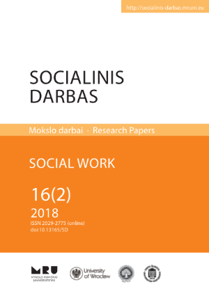 THE MOTIVATION FOR THE PERFORMANCE OF SOCIAL WORK IN THE CONTEXT OF PERSONAL SKILLS AND ABILITIES OF SOCIAL WORKERS ACTIVE IN PUBLIC ADMINISTRATION Cover Image