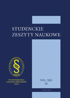 The Judgment of the Court of Appeals in Białystok of April 24, 2013 (I ACa 787/12). Considerations Regarding the Consequences of the Lack of Reliable Information about the Patient’s Condition Cover Image