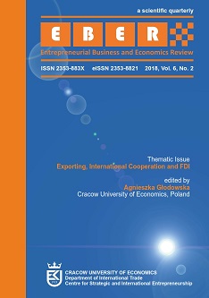 The Role of Specialisation in the Export Success of Polish Counties in 2004-2015 Cover Image