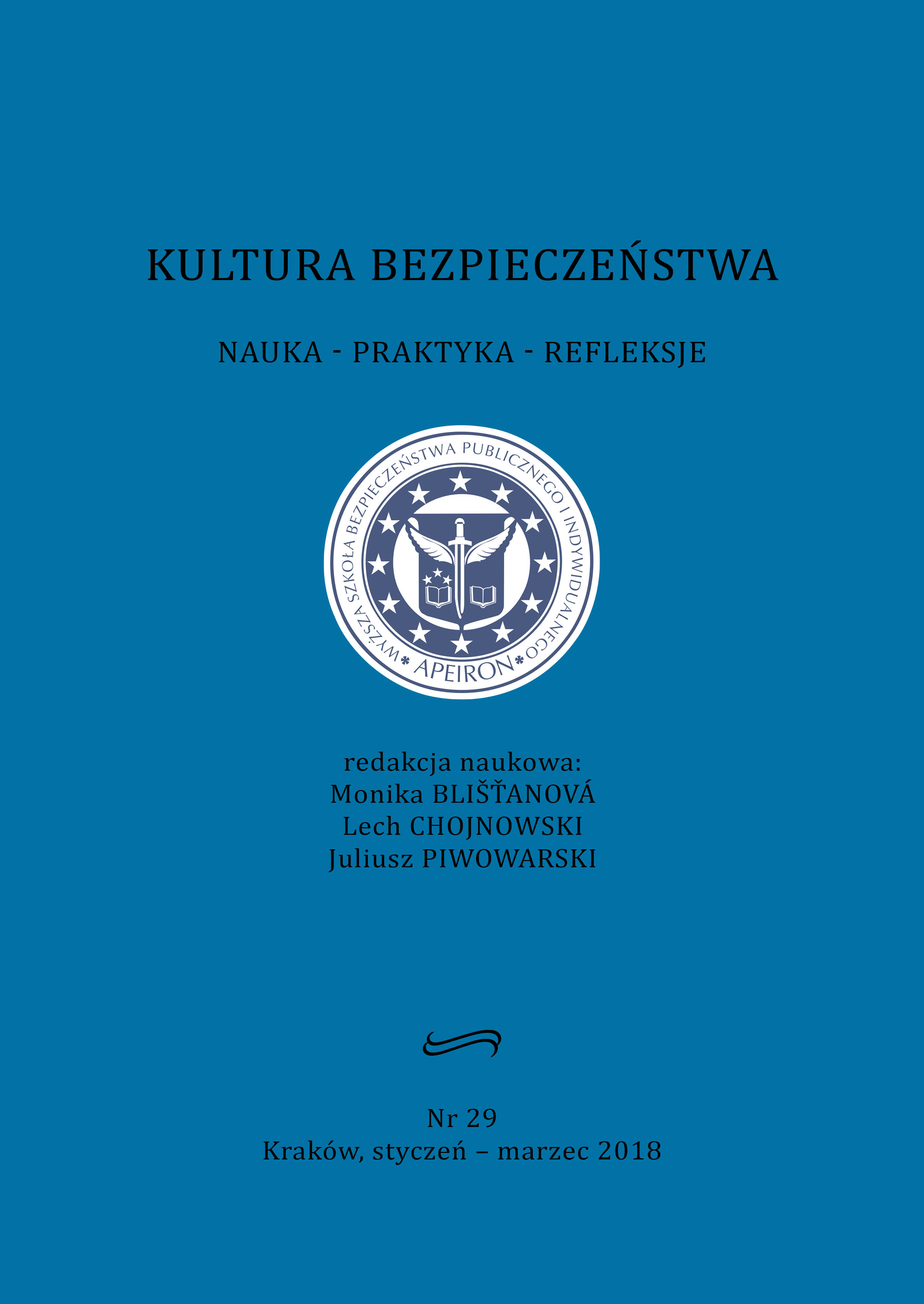 The Road Safety Management System against the Background of Social and Economic Costs of Road Accidents in Poland – Selected Basic Problems Cover Image