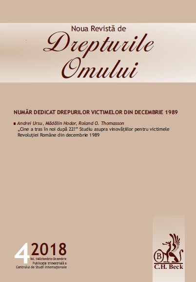 „Cine a tras în noi după 22?” Studiu asupra vinovățiilor pentru victimele Revoluției Române din decembrie 1989