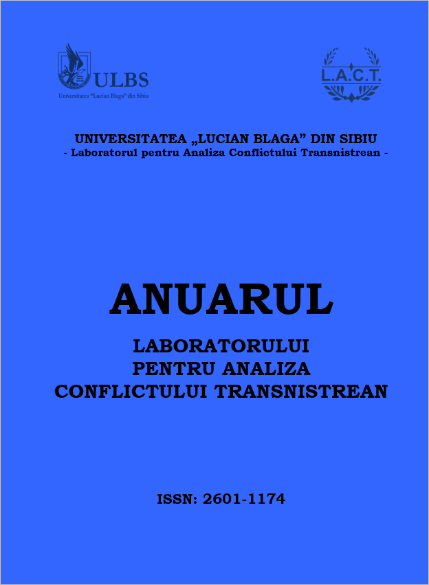 POLITICAL-LEGAL SPECIFICITY OF THE PEACEKEEPING FORMAT IN THE TRANSNISTRIAN CONFLICT Cover Image