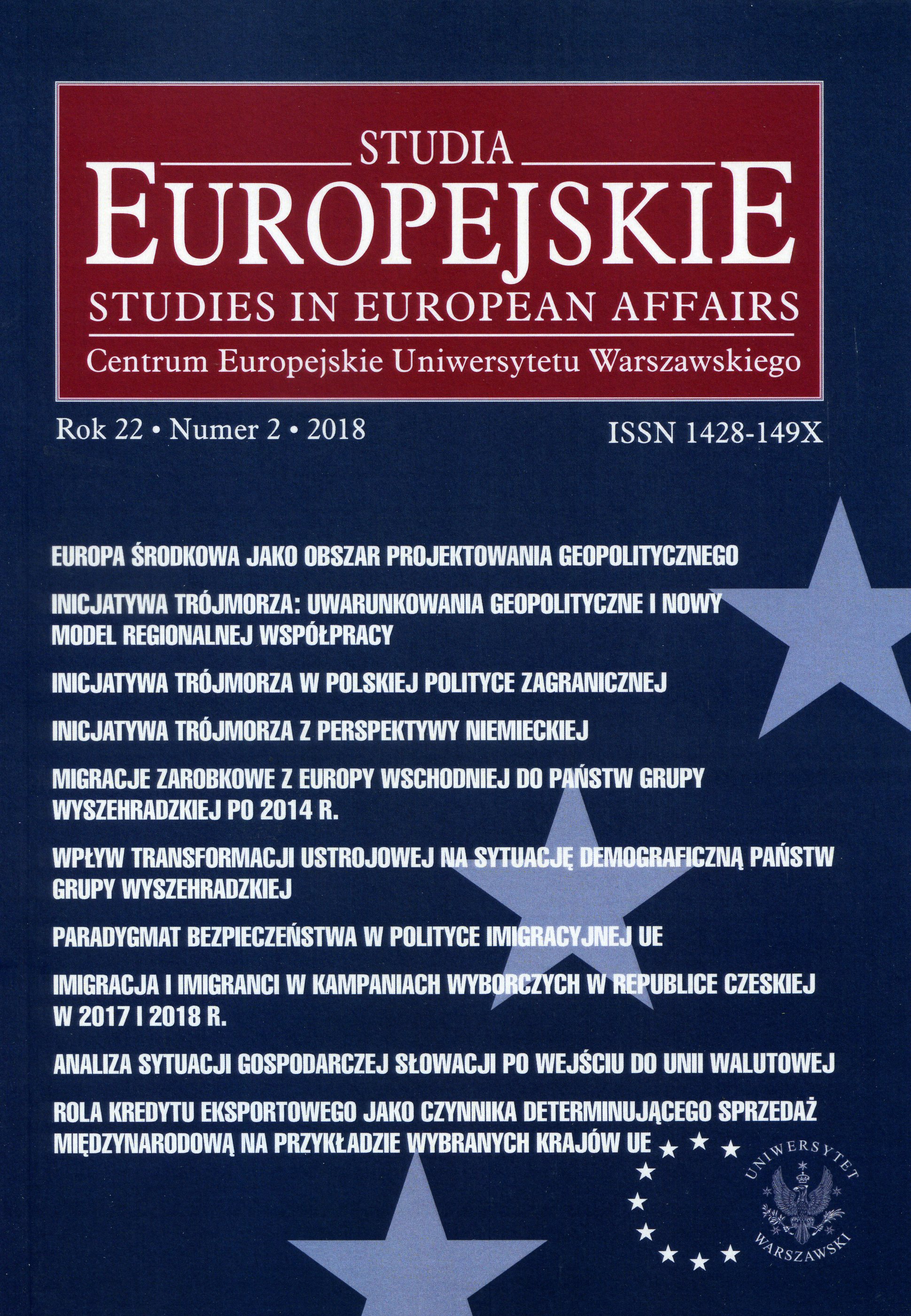 "Państwo w Unii Europejskiej" Cover Image