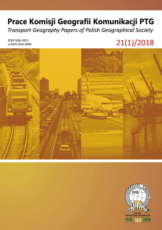 Multimodal potential typology of the rail lines located in the suburbs of the biggest Polish agglomerations Cover Image