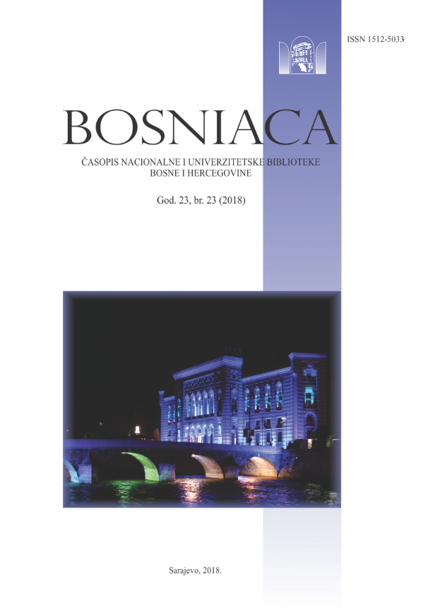 The consolidation of material of the National and university library of Bosnia and Herzegovina funds on the cultural and historical heritage of Silvije Strahimir Kranjčević Cover Image
