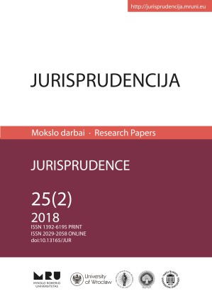 PROBLEMS OF IMPLEMENTATION OF ESSENTIAL PROCEDURAL RIGHTS OF STUDENTS DURING THE INVESTIGATION OF A POSSIBLE BREACH OF ACADEMIC ETHICS AT LITHUANIAN UNIVERSITIES: THEORETICAL INSIGHTS Cover Image
