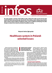 Ochrona zdrowia w Polsce. Wybrane zagadnienia