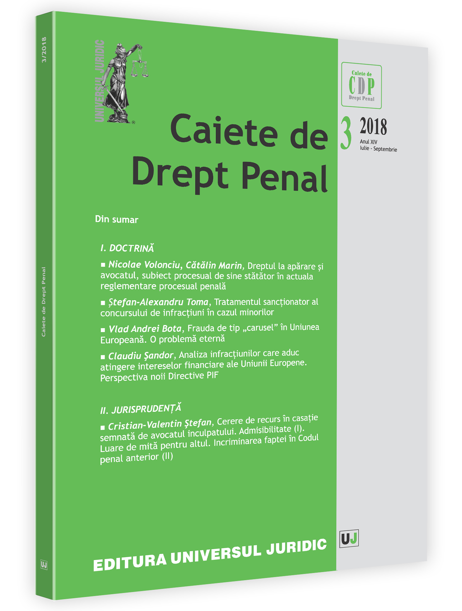 Adunarea Generală a preşedinţilor Asociaţiilor de Drept Penal European şi Protecţia Intereselor Financiare ale UE, Utrecht, 14-15 iunie 2018