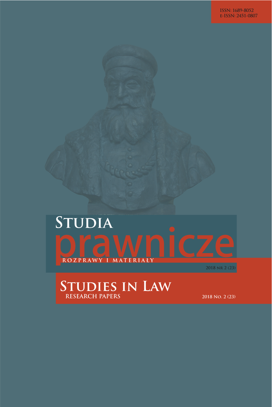 Lawfulness in Poland vs the application of the European arrest warrant. Commentary on the judgement of the Court of Justice of the European Union of 25 July 2018, C-216/18