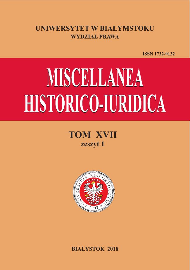 Stanisława Filipina Paleolog in the fight to regain and maintain independence. Women’s service in the structures of the State Police in the interwar period Cover Image