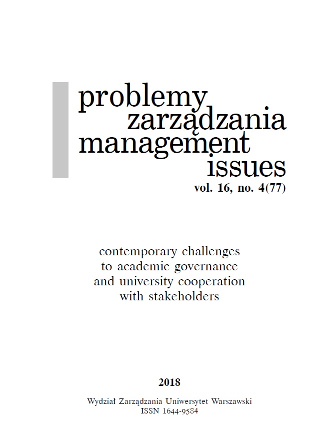 Relationships with Stakeholders in International Research Projects in Poland Cover Image
